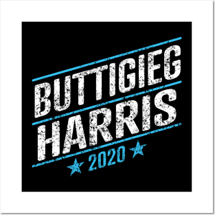 Pete Buttigieg 2020 and Kamala Harris on the one ticket Posters and Art